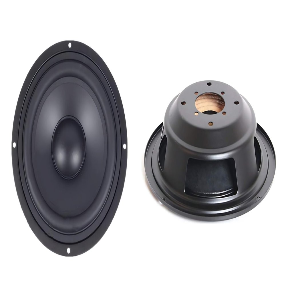 honselia 2 Pcs 6.5in 178mm Bass Speaker Passive Radiator Auxiliary Bass Booster Subwoofer Vibrating Membrane DIY Repair