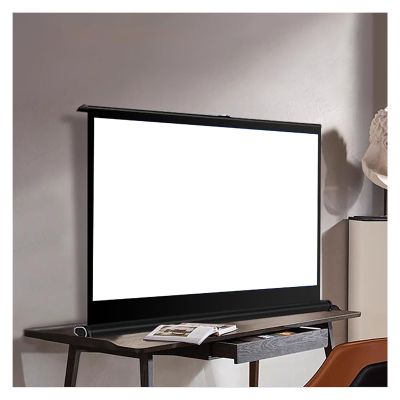 16:9 Foldable Anti-Crease Portable Projector Movies Screen, Indoor Outdoor Projector Screen for Home Theater Outdoor Indoor Support Projection(Glass Beads,30in)