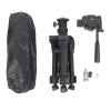 Mavaol Adjustable 0.45m Tripod Level Stand with 90 Tilt, Space Aluminum Construction, and Height Control for Precision Leveling view 1