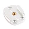 Alloy Mount Tripod Quick Release Plate Bracket Base for Hero 9 8 7 Action Camera, Silver view 2