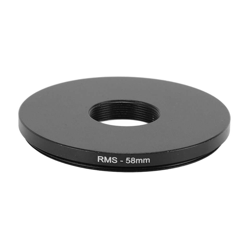 FOSA Microscope Objective Lens Adapter Ring, Microscope Lens RMS Adapter, Aluminum Alloy RMS Thread Adapter Ring for Camera Accessory (52mm)