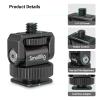 Bundle: SmallRig 1/4" Mini Ball Head Cold Shoe Mount Adapter 3577+ Portable Mini Desktop Tripod 4630 view 3