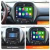 10.1" Touch Screen 8Core 4+64GB Car Stereo for Toyota RAV4 2003-2005 Dash Kit, Android 13 GPS Navigation Multimedia Player with Car-Play Android Auto/Rear View view 2