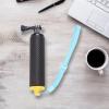 Gavigain Non Slip Floating Camera Handle, Sports Camera Handle Plastic Silicone Handle Monopod Sports Camera Diving Accessories for Diving Swimming Boating (Yellow) view 4