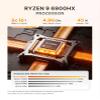BOSGAME P6 Gaming Mini PC w/AMD Ryzen 9 6900HX | 32GB LPDDR5 RAM | 1TB PCIe 4.0 NVMe SSD | Dual Gigabit Ethernet | Triple Display (HDMI/DP/USB-C) | AX210 Wi-Fi 6E | Compact Desktop Computer view 2
