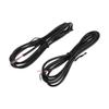 HEROFFIX for Monitor and Backup Reverse Rear View Parking Camera Video Cable Extension Backup Camera 4Pin Female Video Cable 1.2m/3.94ft Black Plastic,Metal view 1
