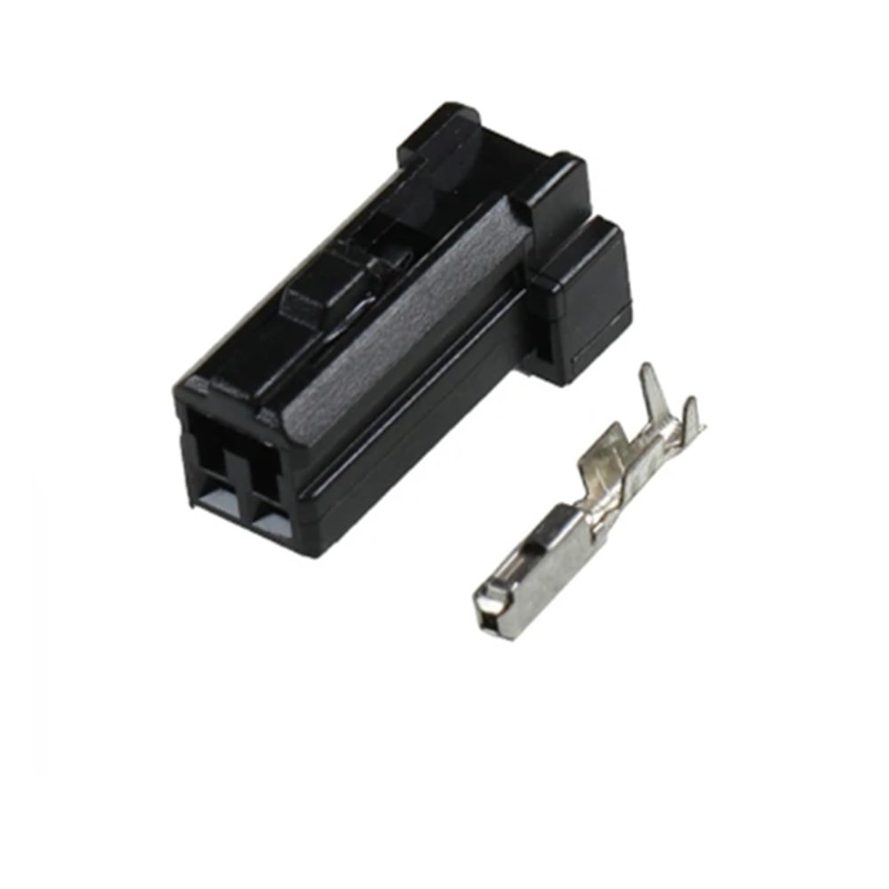 YHGBVRD 2 Sets 2 Pin Car Speaker Pug Tweeter Plug Electric Harness Female Male Connector 174057-2 174056-2(Follow me cheaper-01,10 Sets)