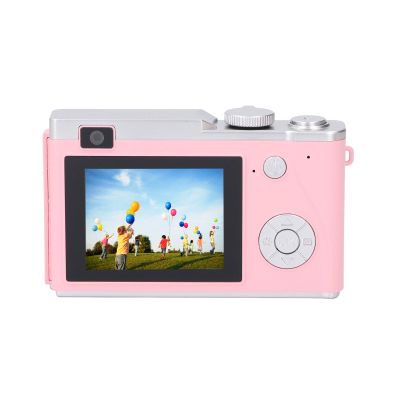 ciciglow Digital Cameras, 48MP 1080P 16X Digital Zoom Autofocus Compact Selfie Camera, Anti Shake, 2.4 Inch HD Screen, Portable Point and Shoot Camera for Travel, Party, Outdoors (Roseate)
