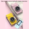 ciciglow Digital Cameras, 48MP 1080P 16X Digital Zoom Autofocus Compact Selfie Camera, Anti Shake, 2.4 Inch HD Screen, Portable Point and Shoot Camera for Travel, Party, Outdoors (Roseate) view 2