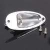 Silver Loaded Boat Style Guitar Pickup Output Input 6.35MM Jack Plug Socket for FD Strat Guitar Accessory view 2