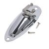 Silver Loaded Boat Style Guitar Pickup Output Input 6.35MM Jack Plug Socket for FD Strat Guitar Accessory view 4