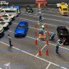 Parking Lot Mat Mouse Pad, Model Car Vehicle Scene for Displaying, 1/64 Scale Accessory view 3