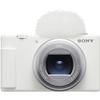 Sony ZV-1 II Vlog Camera with 4K Video & 20.1MP for Content Creators and Vloggers White ZV-1M2/W Bundle with CPS 2 YR Extended Protection Pack + Deco Gear Case + 128GB Memory Card & Accessories Kit view 2