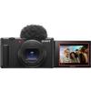 Sony ZV-1 II Vlog Camera with 4K Video & 20.1MP for Content Creators and Vloggers Black ZV-1M2/B Bundle with CPS 2 YR Extended Protection Pack + Deco Gear Case + 128GB Memory Card & Accessories Kit view 2