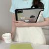 Adjustable Stand Hard PU Clear Back Folio Case for Apple Little Baby Dog Puppy Animal Cartoon Light Color Cute Lovely Adorable Unisex Kids Girls (for iPad 10 10.9-inch 10th Generation 2022) view 4