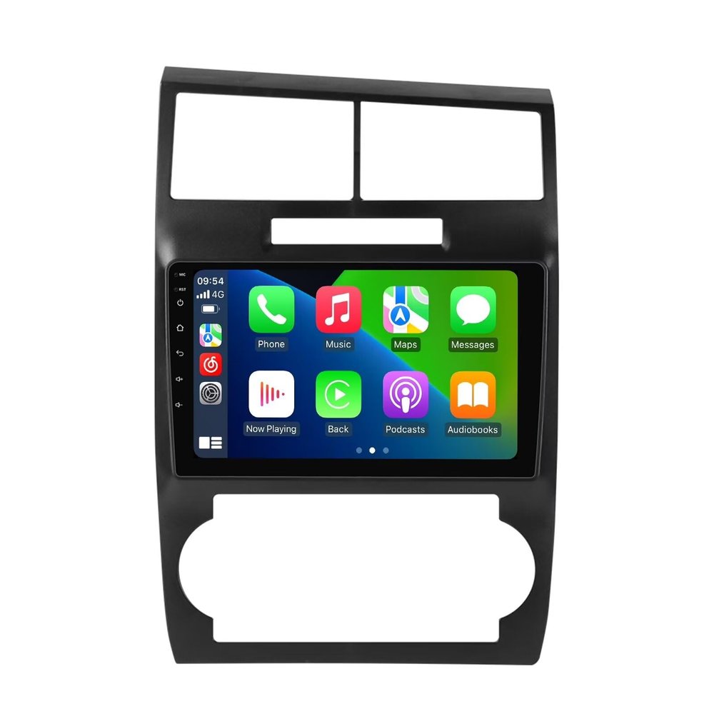 9" IPS Touch Screen Android Car Stereo for Dodge Charger 2006-2007, Magnum 2005-2007, Stereo Upgrade Dash Kit with GPS Navigation, Car-Play & Android Auto, Built-in WiFi, Easy Plug & Play Installation