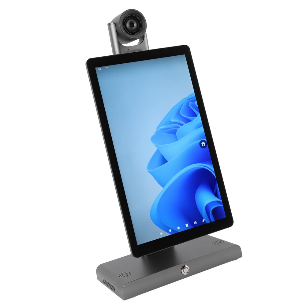 Desktop Live Streamer, 15.6 Inch Large Screen, 8 + 128G Smart Casting Live Monitor Live Streaming Banding Device, Desktop Live Streaming Machine (US Plug)