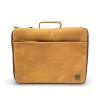ROMFRE Premium Leather Camera Travel Bag | Travel Case for Camera | Full Grain -100% Leather HILO CAMERA TRAVEL BAG | Saddle view 1
