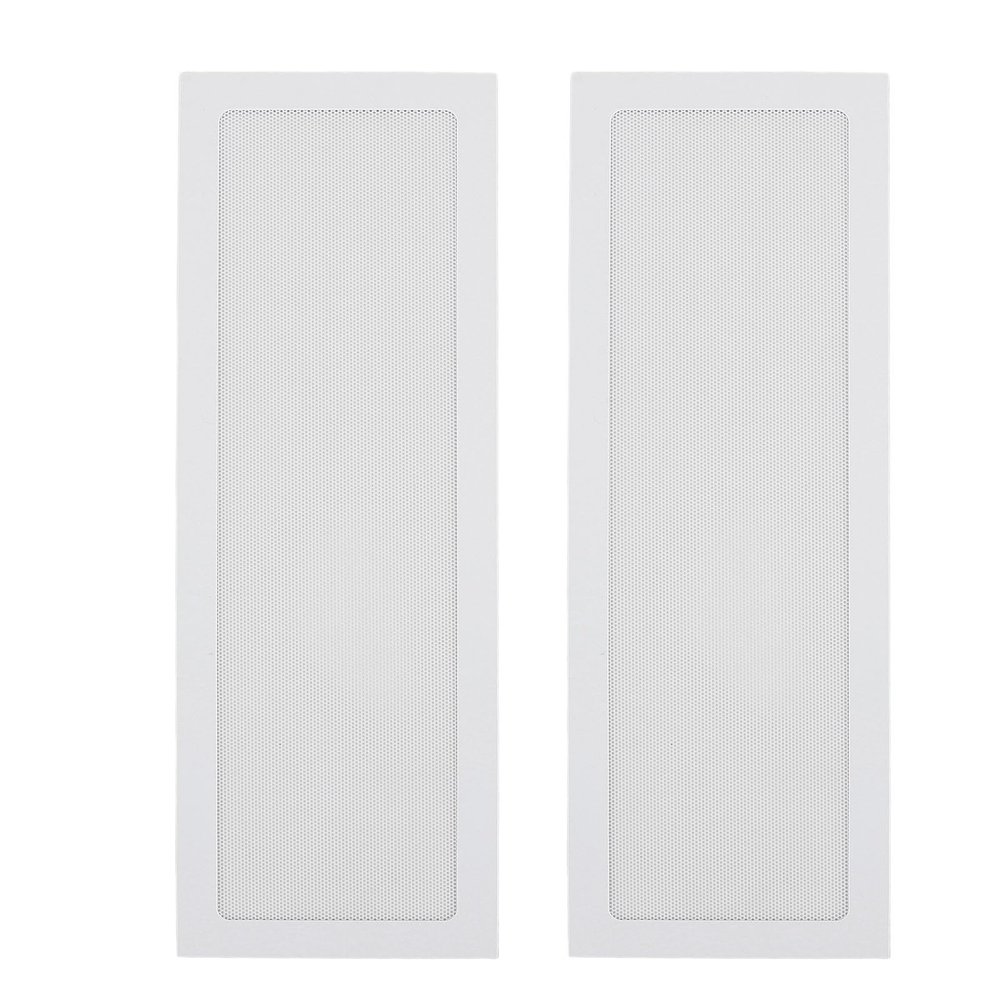 120x360mm DIY PC Case Dust Mesh Filter, 2 Pack PVC Magnetic Frame Dust Filter Cover, Computer Fan Dust Mesh for Computer Cooler Fan PSU Routers (White)