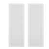 120x360mm DIY PC Case Dust Mesh Filter, 2 Pack PVC Magnetic Frame Dust Filter Cover, Computer Fan Dust Mesh for Computer Cooler Fan PSU Routers (White) view 1