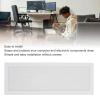120x360mm DIY PC Case Dust Mesh Filter, 2 Pack PVC Magnetic Frame Dust Filter Cover, Computer Fan Dust Mesh for Computer Cooler Fan PSU Routers (White) view 3