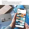 Yunseity 4K 64MP Digital Camera, 16X Zoom Compact Point and Shoot with 3in OLED Full 3 HD Lenses, Supports Live Broadcast, OTG Transmission, Multi Functional, 3600mAh Battery view 2