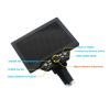 7in LCD Digital Microscope 1200X 1080P 12MP Focusing, High Definition Imaging, Clear Images and Videos with 8 LED Lights, 10mm Object Distance, Wide Application view 3