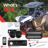 Pyle Marine Stereo Radio Receiver Speaker Kit - 200W Wireless Receiver and 150W Waterproof 6.5 Speakers, Hands-Free Talking, CD/MP3/USB/SD Player, AM/FM Radio, for Boat & Off-Road Vehicles view 2