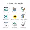 ZIZEV Portable Thermal Printer, Mini Multifunctional Thermal Printer, Rechargeable, 200dpi Resolution, for Photo (White Green) view 3