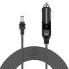 Mini DC Car Power Cable, 32.8FT DC Car Charger Auto Power Supply for Satellite, 18AWG Replacement Power Cord for Mini for Trucks Ships Boat RV, IP68 Water Proof view 1