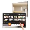 elecsung 27inch Smart Mirror Bathroom TV 1080P IP66 Waterproof Android 11.0 System with Integrated HDTV(ATSC) Tuner, Built-in Speakers, Wi-Fi and Bluetooth,HYM27A-TBLS11018,Model 2024 view 1