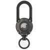 Heavy Duty Carabiner Keychain for AirTag Metal Keychain with AirTag Holder view 1