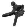 Aluminum Alloy Medium Bar Clamp Mount,Good Elasticity Ball Clamp Mount,Quick Installation Photography Super Clamp, for Desk Round Tube view 2