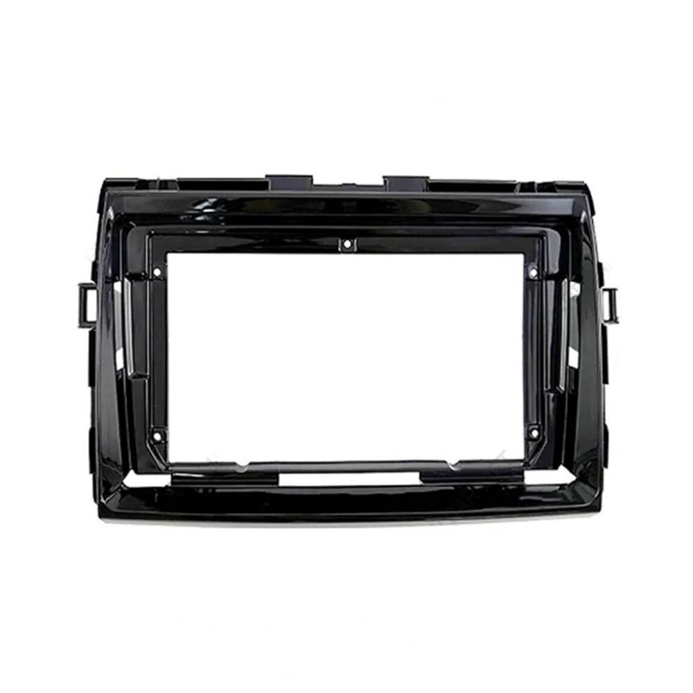 JNOEEDWN 9 Inch Compatible with Toyota PREVIA/Estima/Tarago Car Radio Android MP5 Player Casing Frame 2 Din Head Unit Fascia Stereo Dash Cover(UV Black)