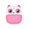 Viodmss Kid Camera Printer Portable Thermal Instant Print Photo Kids Digital Camera 2.4inch HD Dual Cameras Video Toy Gifts Pink view 1