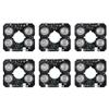 Viodmss 6X 4 Array IR Led Spot Light Infrared 4X IR LED Board for CCTV Cameras Night Vision (52mm Diameter) view 1