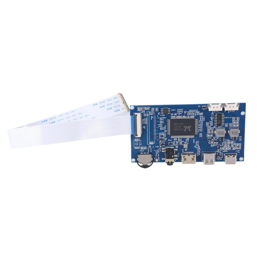 Ubxvamm 30pin LCD Screen Driver Board Automatic Recognition Driver Controller Module Board with Cable