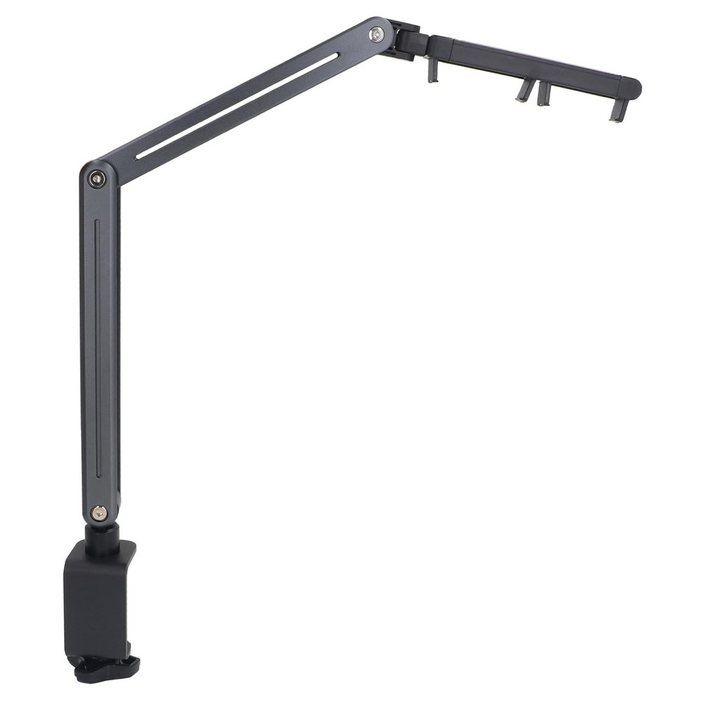 Aluminum Alloy Tablet Stand for Desk, Adjustable Foldable Arm Holder Mount, Tablet Stand Holder Professional 360 Degree Rotation Foldable Tablet Arm Mount Holder Aluminum Alloy
