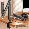 Aluminum Alloy Tablet Stand for Desk, Adjustable Foldable Arm Holder Mount, Tablet Stand Holder Professional 360 Degree Rotation Foldable Tablet Arm Mount Holder Aluminum Alloy view 3