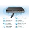 Viodmss DVD Player 1080P HD Home DVD Player Box for TV All Region Free DVD CD-Disk Player AV-Output EVD Player-US Plug Easy to Use Black view 3