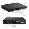 Viodmss DVD Player 1080P HD Home DVD Player Box for TV All Region Free DVD CD-Disk Player AV-Output EVD Player-US Plug Easy to Use Black view 4