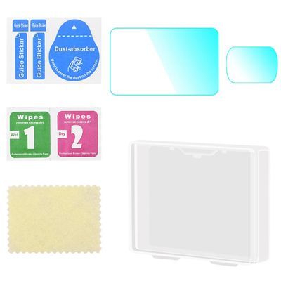 ABZEKH Drone Accessories for Camera Tempered Glass Screen Protector Film for Anti-Fingerprint 9H Hardness Tempered Film Cover Compatible for OSMO Pocket 3