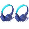 Cowyawn 3.5mm Kids Headphones and USB Type C Kids Headphones for School view 1