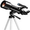 Telescope for Children Adults, 70 mm Aperture 400 mm AZ Astronomical Refractor Telescope BAK4 Prism FMC Objective Telescope view 1