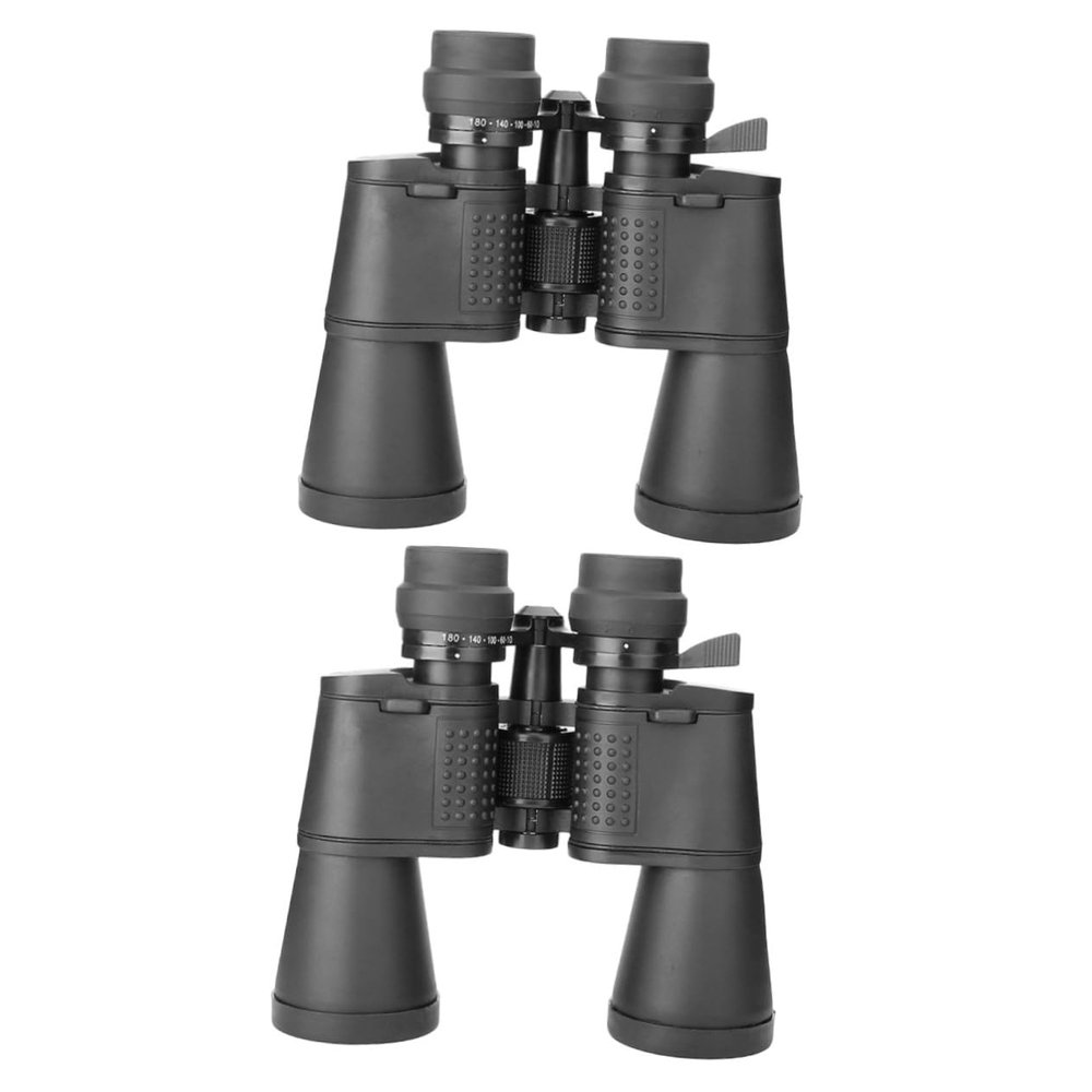 2pcs Wide Angle Binocular Low Light Binocular Low Light Telescope Binocular Telescope Night Telescope Binoculars Bunoculars High Definition Telescope Large Eyepiece Travel Zoom