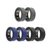 Tulbeys Smart Ring Protector Case Compatible with Samsung Galaxy/Oura Ring Gen 3 / RingConn, Thin Soft Silicone Smart Ring Cover Working Out Accessories Men Women (2gray+2deepblue+2black-S) view 1