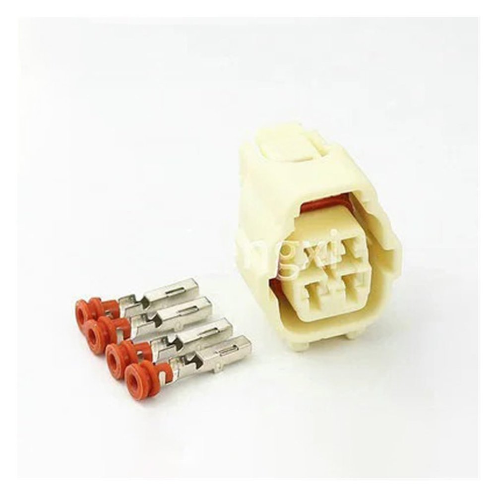 ARETV Auto 4pin Plug 90980-10869 Wiring Cable Radar Sensor Plug Connector 9098010869 With Terminals And Seals(2pcs)