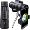 40x60 High Definition Monocular Telescope,10x Magnification Zoom Lens Telescope High Definition,with and Clear FMC BAK9 Prism,with Smartphone Holder Tripod view 1