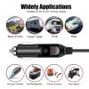 DC Car Power Supply Cable, 6.6ft Length 18AWG, Plug and Play 2m Red Copper Cord for Mini IP68 Water Proof, Car, Truck, Boat, Refrigerator, Telescope, Heater Cup, Navigation System view 4