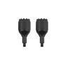 Anti-Skid Thumb Rocker for DJI Avata 2/Avata/FPV Drone for DJI FPV Remote Controller 3/2 Sticks Replacement Thumb Joystick Spare Transmitter Accessories AT-9631 (Black) view 1